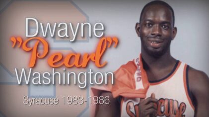 Interview with Dwayne Pearl Washington, who was a Big East legend and an artistic genius on the court.