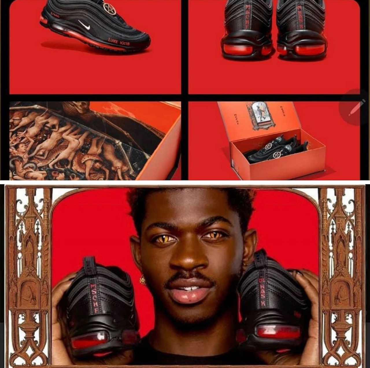 Nike Suing Company That Made Lil Nas X Satan Shoes The Shadow League