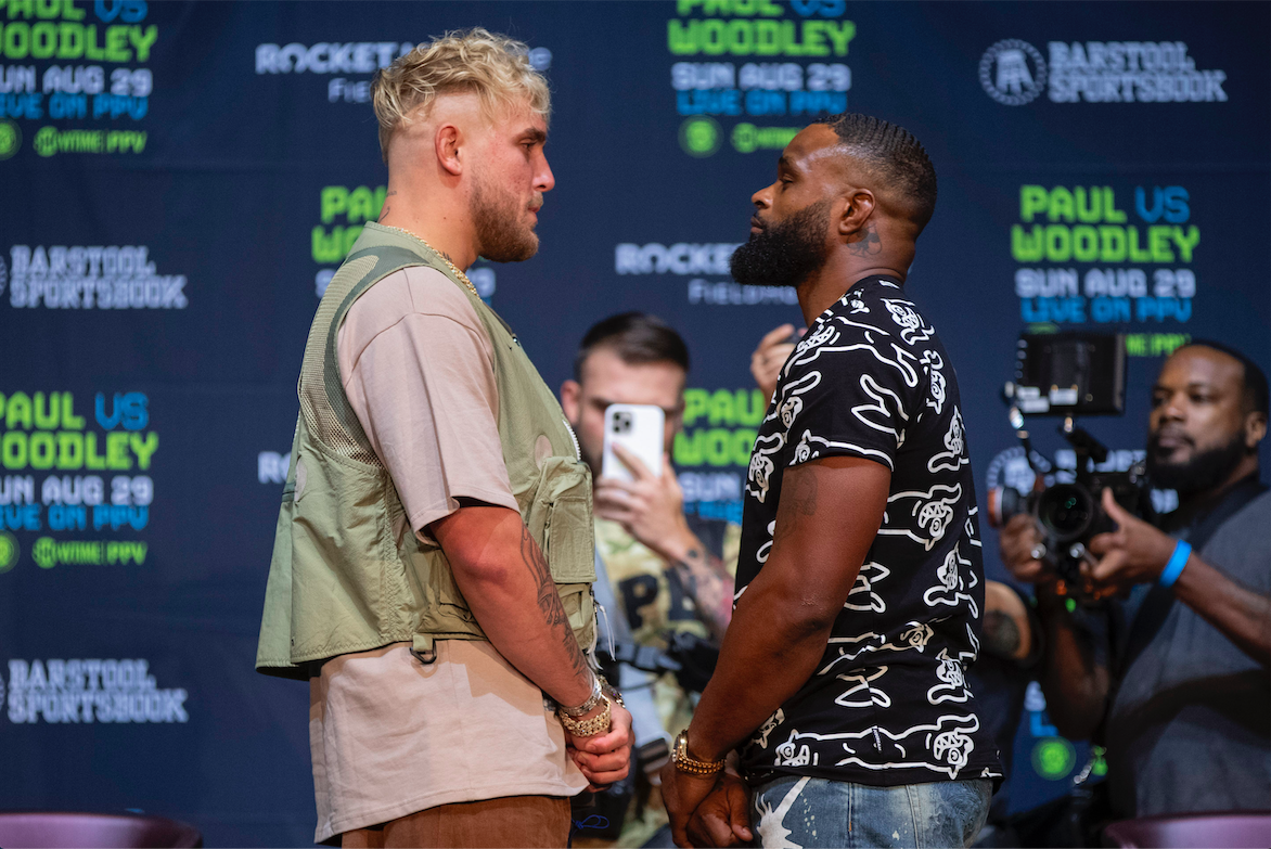 Tyron Woodley Vs Jake Paul Announced For August 29th