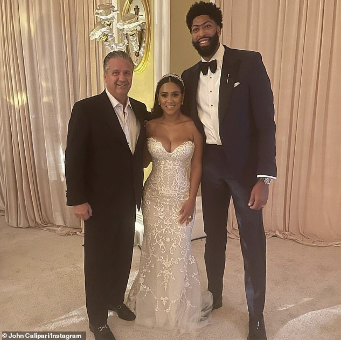 The Brow Ties The Knot Anthony Davis Gets Married
