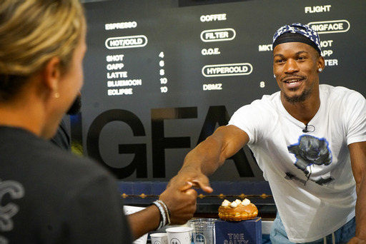 The Sporting News on X: Jimmy Butler has started a coffee business in the  NBA bubble where he charges players $20 per cup. You can't get coffee  nowhere here. 📰:   /