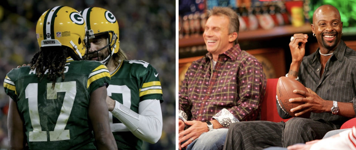 Michael Irvin compares Davante Adams and Aaron Rodgers to Montana Rice
