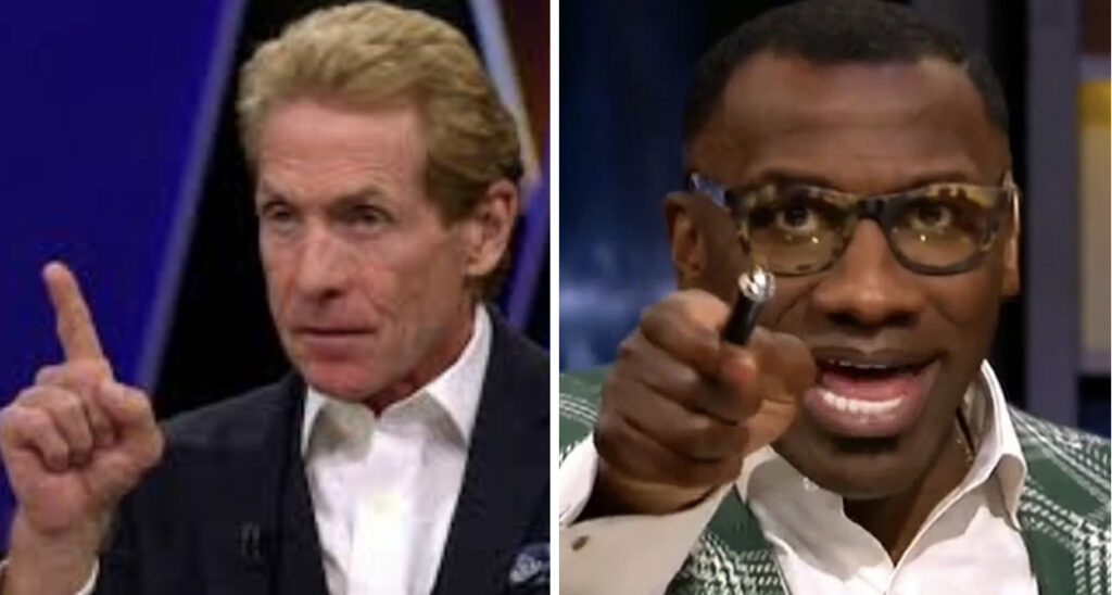 Skip Bayless and Shannon Sharpe heated discussion on Tom Brady