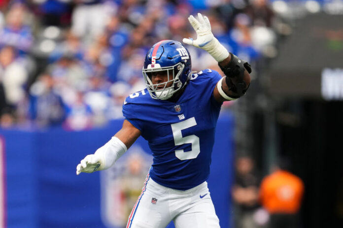 Kayvon Thibodeaux is one of the top NFL rookies of the NY Giants