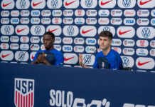 Christian Pulisic of the United States activated US World Cup
