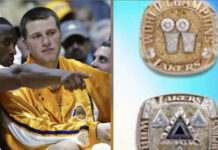 Slava Medvedenko sold Lakers championship rings for money for Ukrainian war relief efforts.
