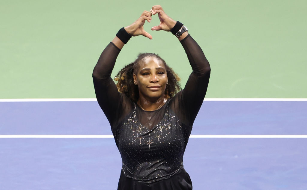 Serena Williams says she has no plans on returning to the tennis court. For now.