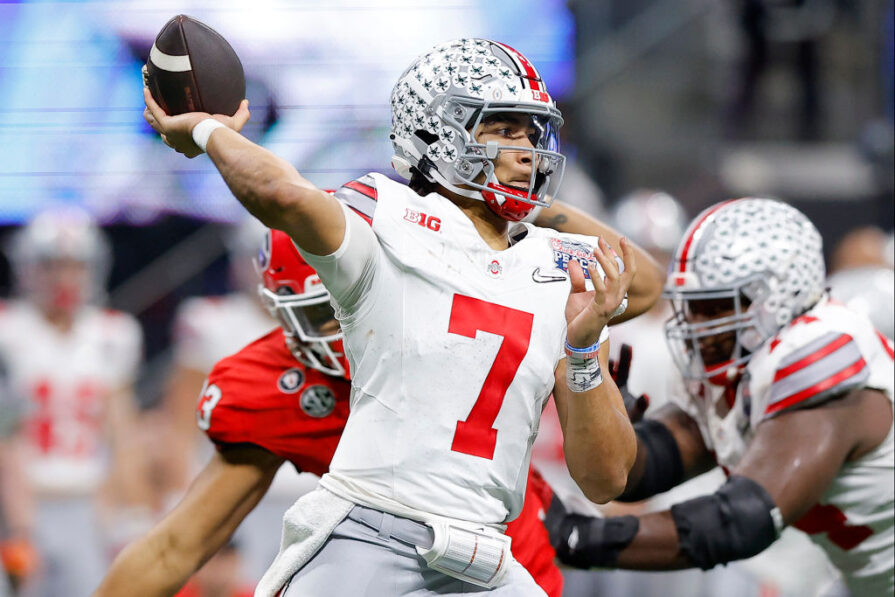 CJ Stroud Ohio State QB heckled through venmo by fans.