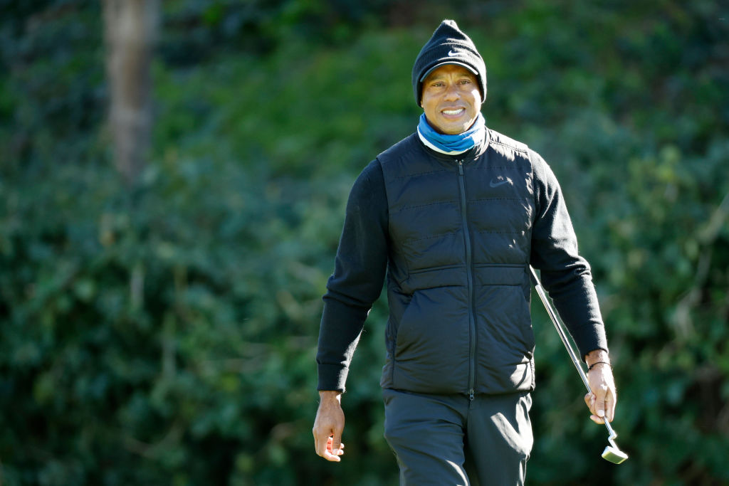 Tiger Woods is back on the golf course at his own tournament, Genesis Invitational.