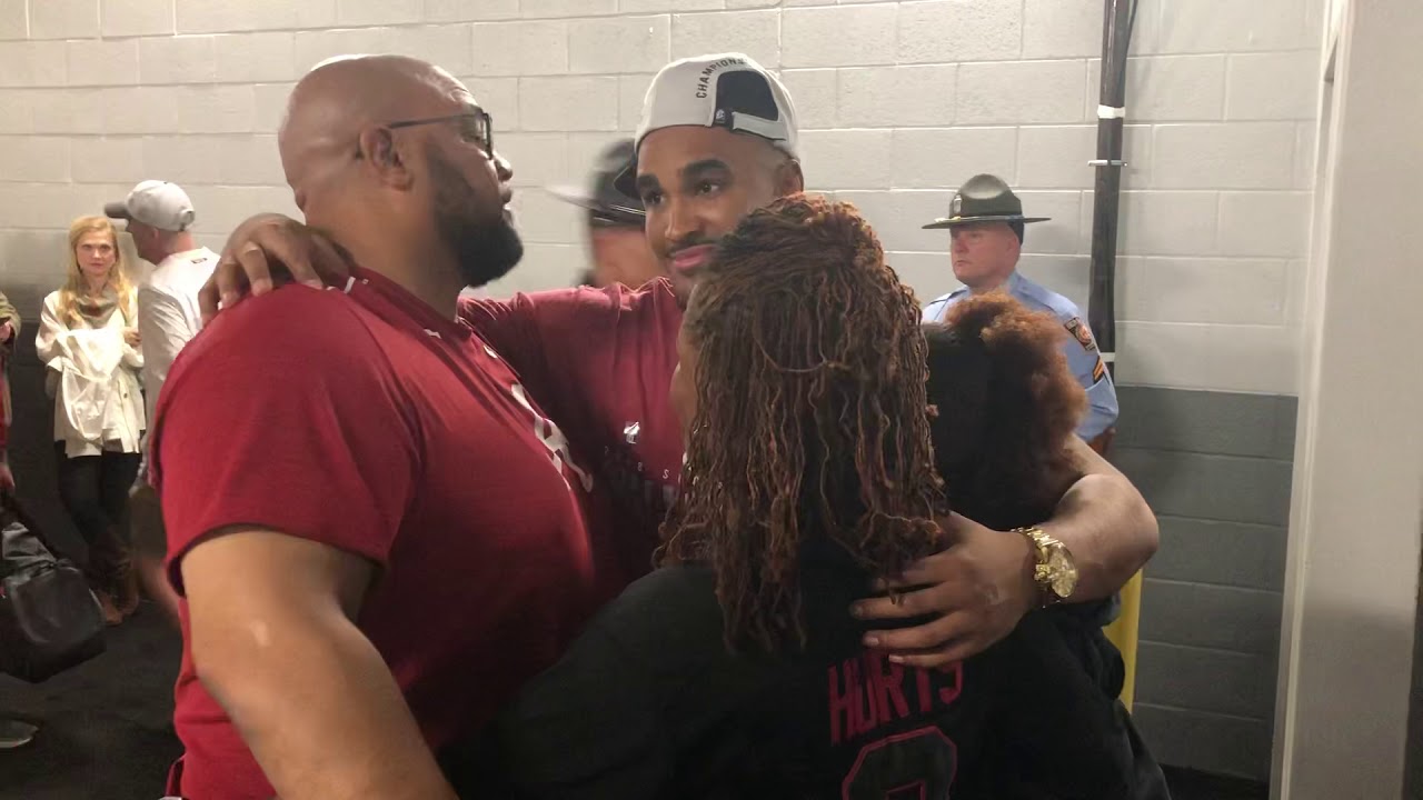 Jalen Hurts' dad Averion helps dismiss the myth of the absentee Black father.