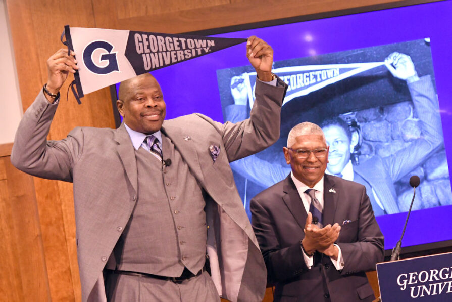 Georgetown fires Patrick Ewing after six seasons.