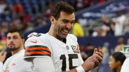 At age 38, veteran QB Joe Flacco has Cleveland Browns surging towards the NFL playoffs.