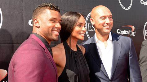 Singer Ciara found out that her DNA makes baseball legend Derek Jeter her distant cousin. Her husband Russell Wilson said he knew it.