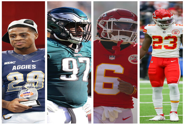 Four HBCU Players will be on Super Bowl rosters for Eagles and Chiefs