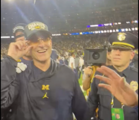 Jim Harbaugh knows what's up!