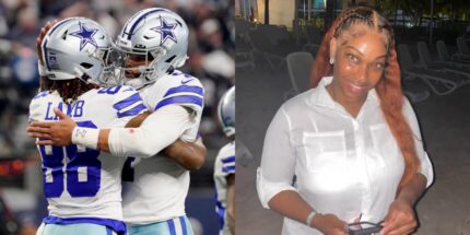 CeeDee Lamb's mom, Dak Prescott's brother and micah parson's brother got into a Dallas Cowboys Family feud.
