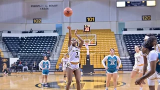 Grambling Women's basketball team beat college of Biblical Studies 159-18