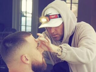 Travis Kelce is not the creator of the fade