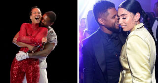 Usher finally commented on the ridiculous backlash he received for hugging Alicia Keys during Super Bowl Halftime Show