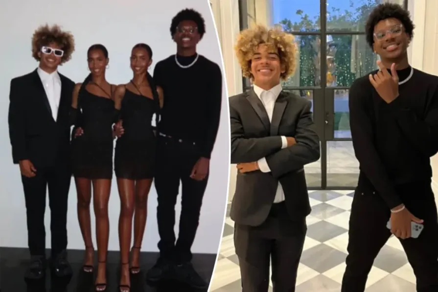 LeBron James' son Bryce James and P. Diddy's daughter D'Lila went to Sierra Canyon HS homecoming together and posed for pics in October. The 6-foot-6 hooper and youngest son of LBJ smiled with his arm around D’Lila’s waist