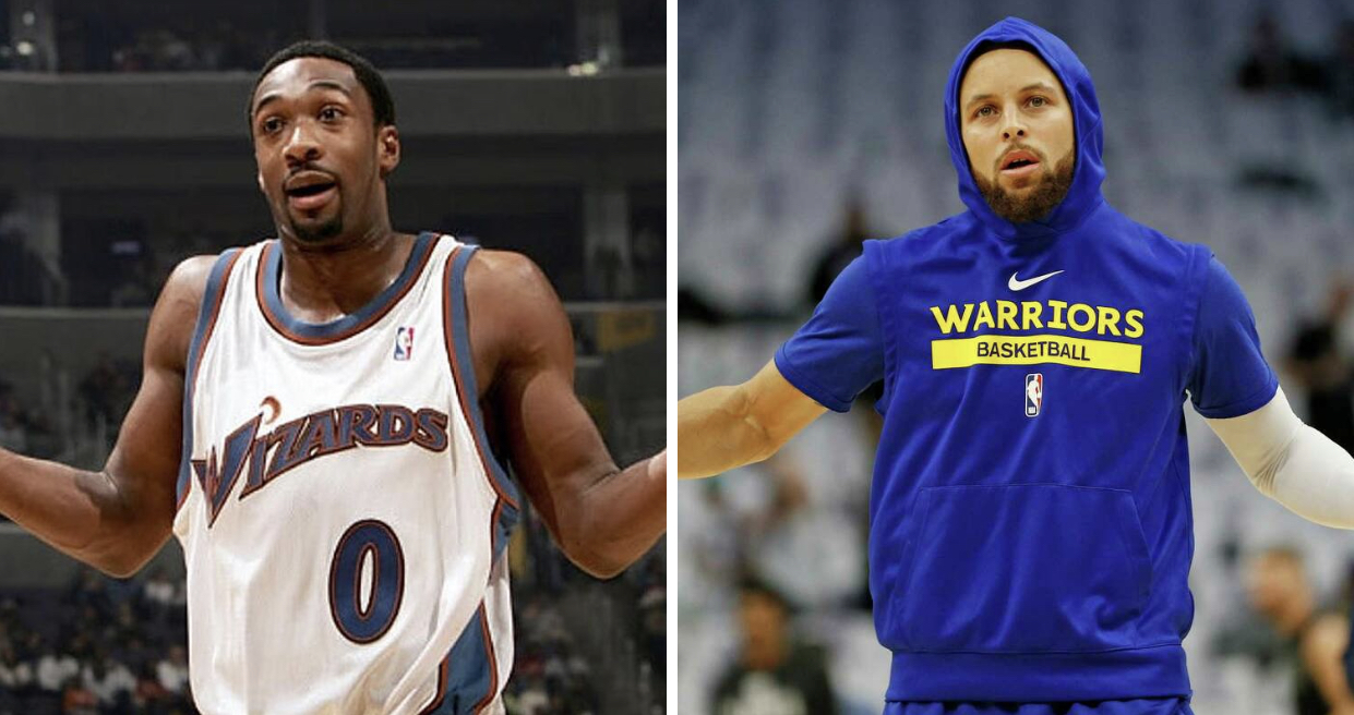 Gilbert Arenas claims he was better than Stephen Curry at the age