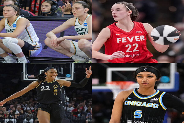 Angel Reese is seventh after the first returns for WNBA All-star voting. Caitlin Clark is a close second to A'ja Wilson. 