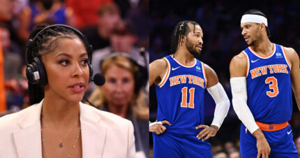 Candace Parker was wrong about NY Knicks Jalen Brunson's playoff performance in 2023 and got called out for it by Jason Hart.