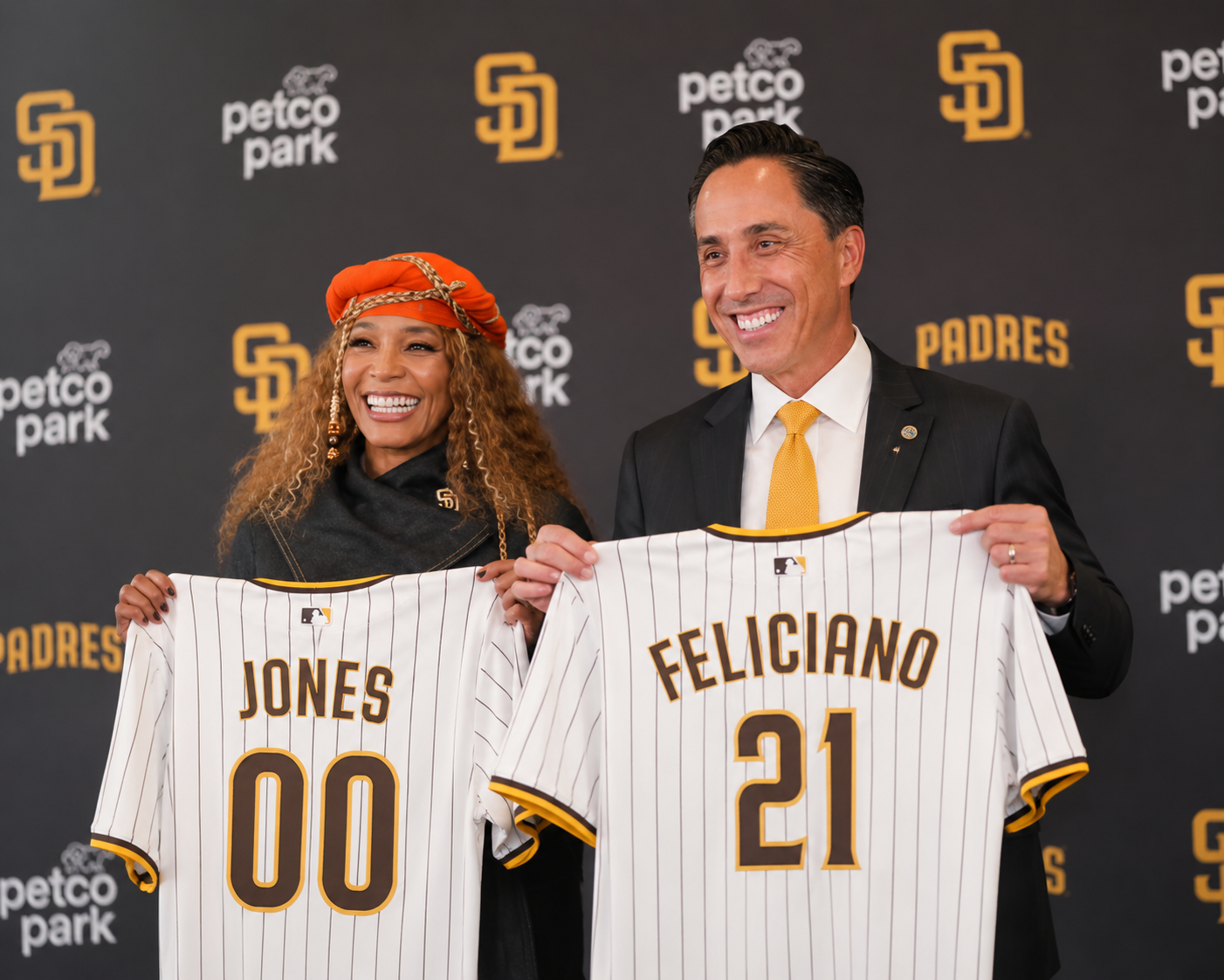 “Thought Nicki Minaj Was At The Padres Presser’: First Black MLB Owner Kwanza Jones Brings Big Celebrity Energy To San Diego, Promising Franchise’s First World Series Win