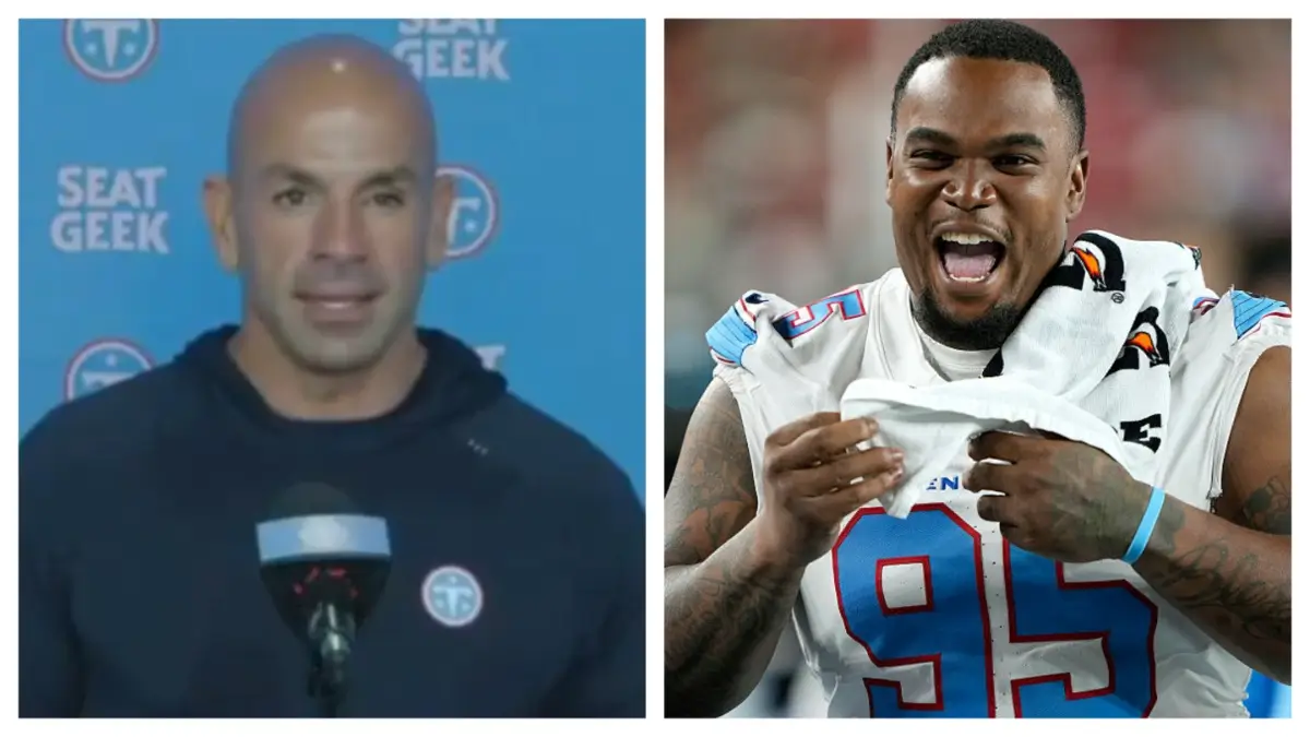 ‘Sign of a Cry For Help': Tennessee Titans Coach Robert Saleh Still Wants Jordan Elliott to Play In NFL After Titans Cut Him For Pulling a Gun on His Own Teammate